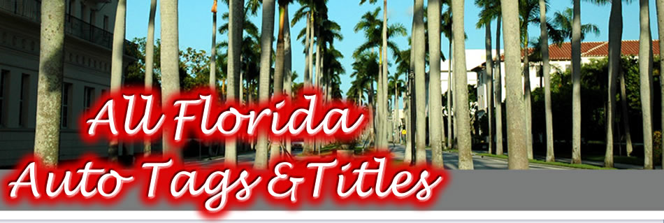 All Florida Auto Tags and Titles, Out of State Titling and Registration