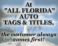 All Florida Auto Tags and Titles Vehichle Registration